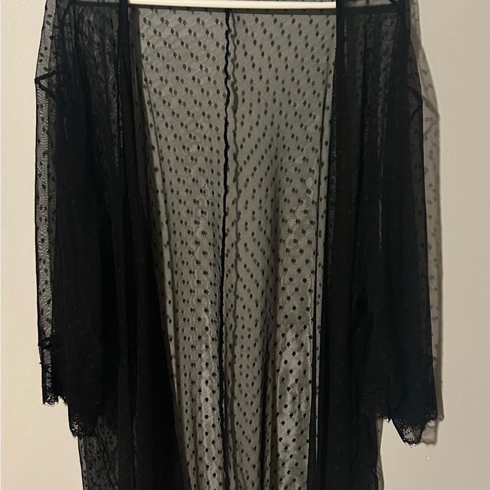 Catherine’s sheer sleepwear coverup size 3X